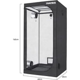 Trafika Grow Tent 60, 60x60x160 cm